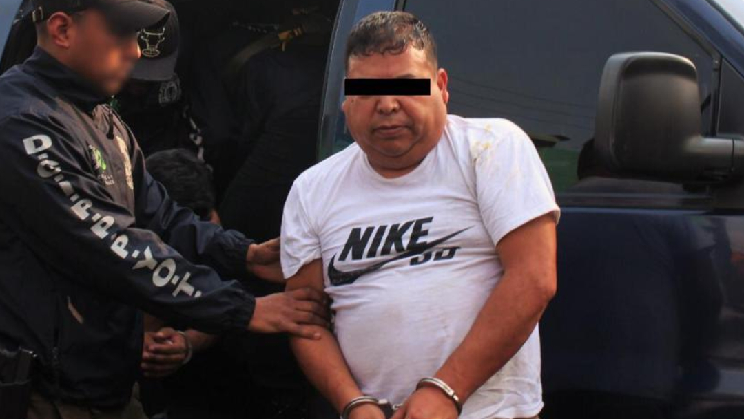 Foto: Detienen a presunto líder de 'Los Changos', en Tlalpan, 27 de diciembre de 2019, (SSC)