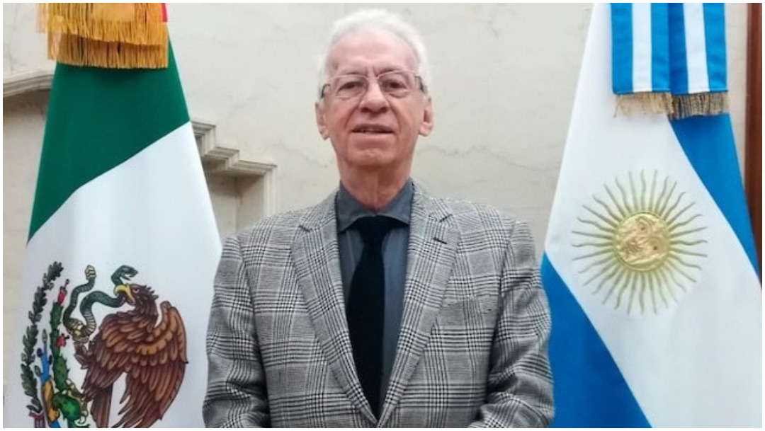 Imagen: Óscar Ricardo Valerio Recio presentó su renuncia como Embajador, 22 de diciembre de 2019 (Twitter)