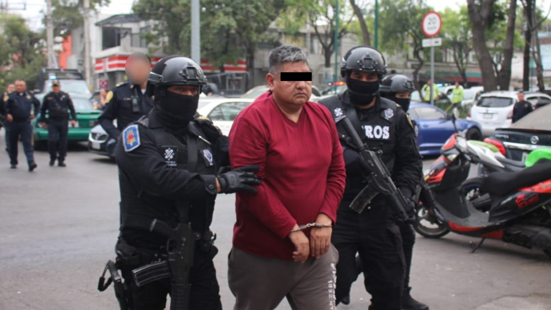Capturan a secuestrador de mujer menor de edad en Coyoacán, 18 de diciembre de 2019, (SSC)