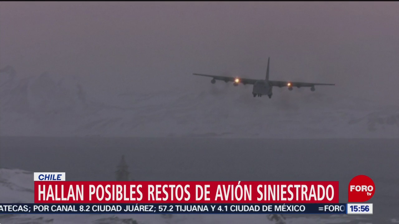 FOTO: Encuentran Posibles Restos Avión Militar Chileno Desaparecido