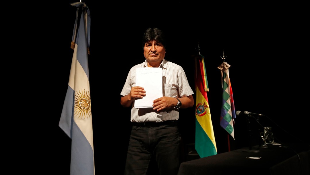 fOTO: Evo Morales dice que arresto ‘no procede’ porque sigue siendo presidente