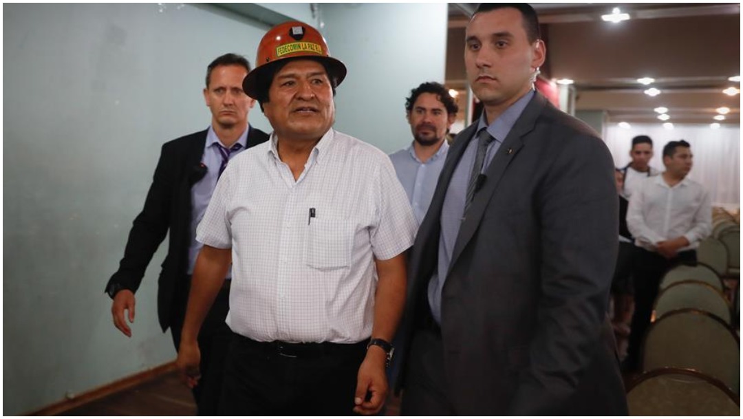 Foto: Evo Morales acusa posible fraude electoral en próximas elecciones, 29 de diciembre de 2019 (EFE)