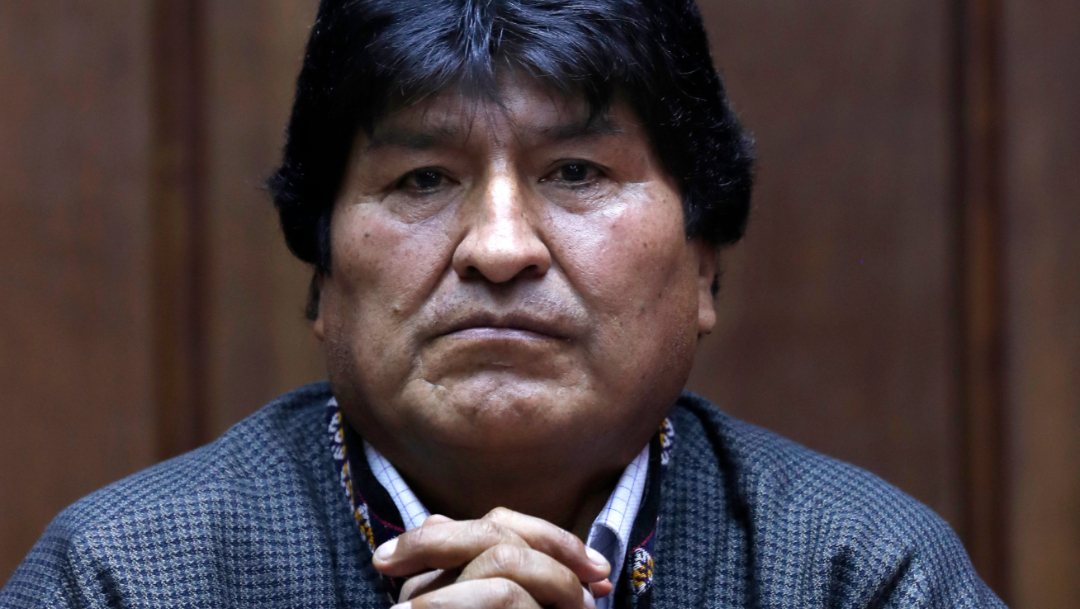 FOTO Evo Morales llega a Argentina en “operativo secreto” y como refugiado (AP, archivo)