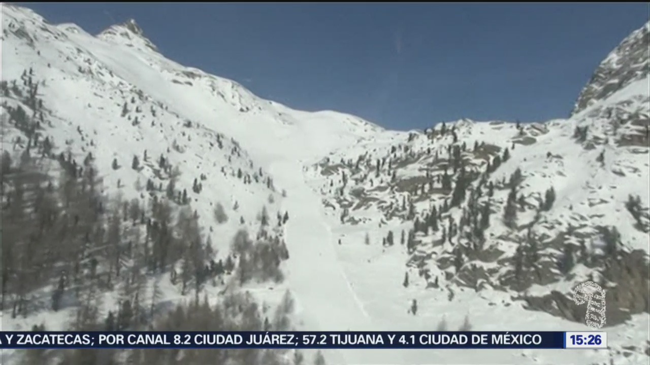 fallecen cuatro personas tras dos avalanchas en italia