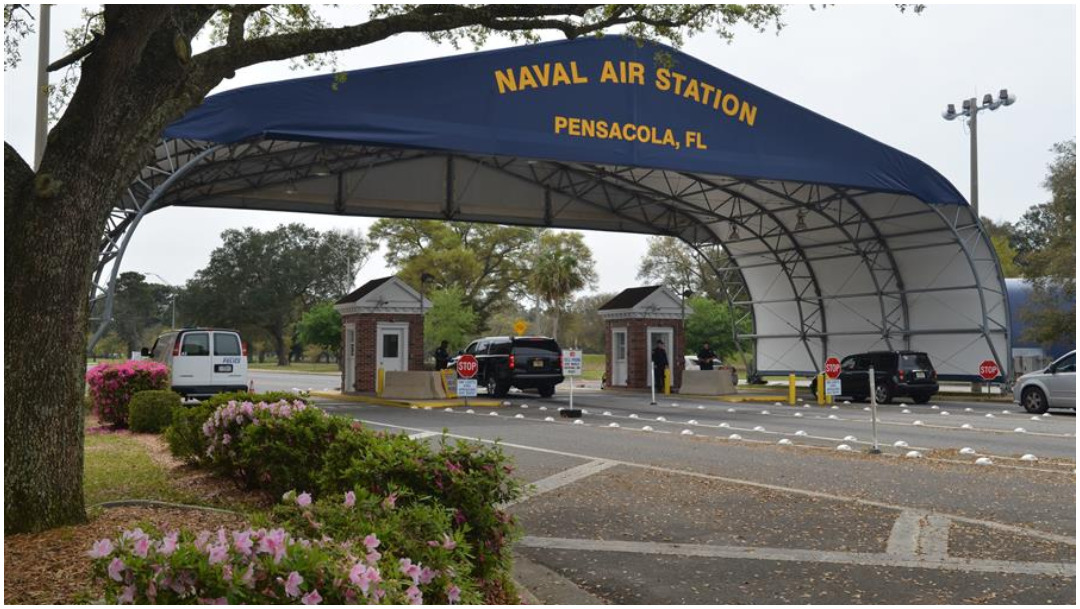Foto: El FBI considera tiroteo en base naval de Florida como terrorismo, 8 de diciembre de 2019 (EFE)