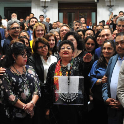 Ernestina Godoy rinde protesta como primera fiscal general de CDMX