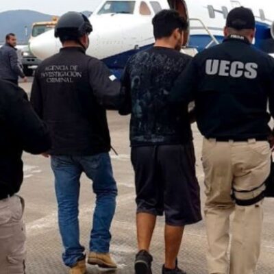 Detienen en Oaxaca a Edwin 'N', otro hijo de 'El Carrete'