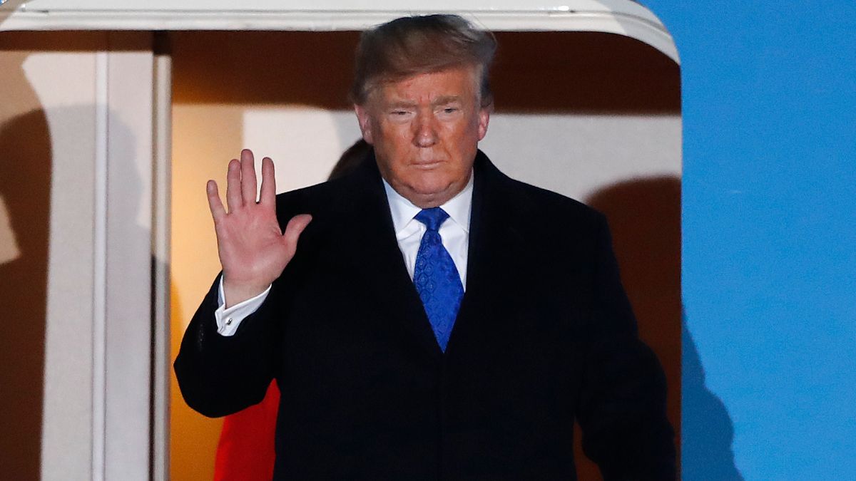 Foto: Donald Trump, presidente de Estados Unidos. AP