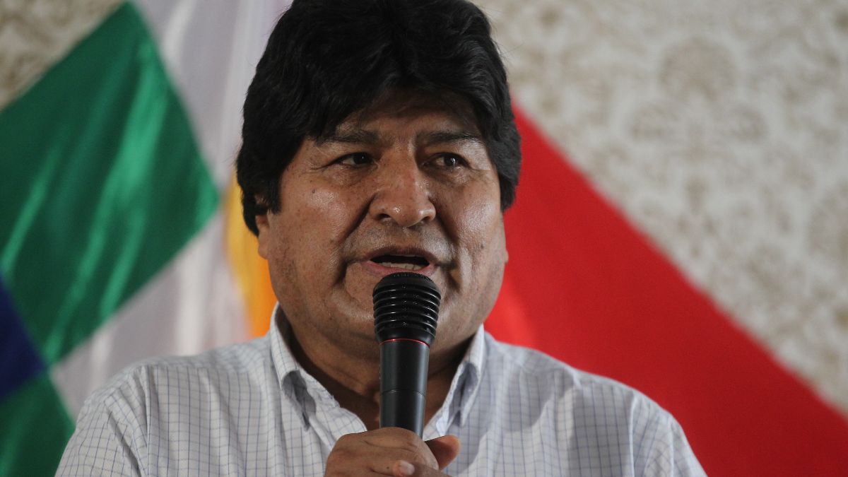 Foto: Evo Morales, expresidente de Bolivia. Efe