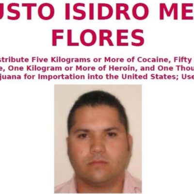 EEUU acusa de narcotráfico y posesión ilegal de armas al 'Chapo Isidro'