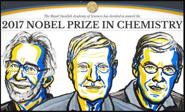 Foto: Jacques Dubochet, Joachim Frank y Richard Henderson ganaron el premio Nobel de Química 2017. Nobel