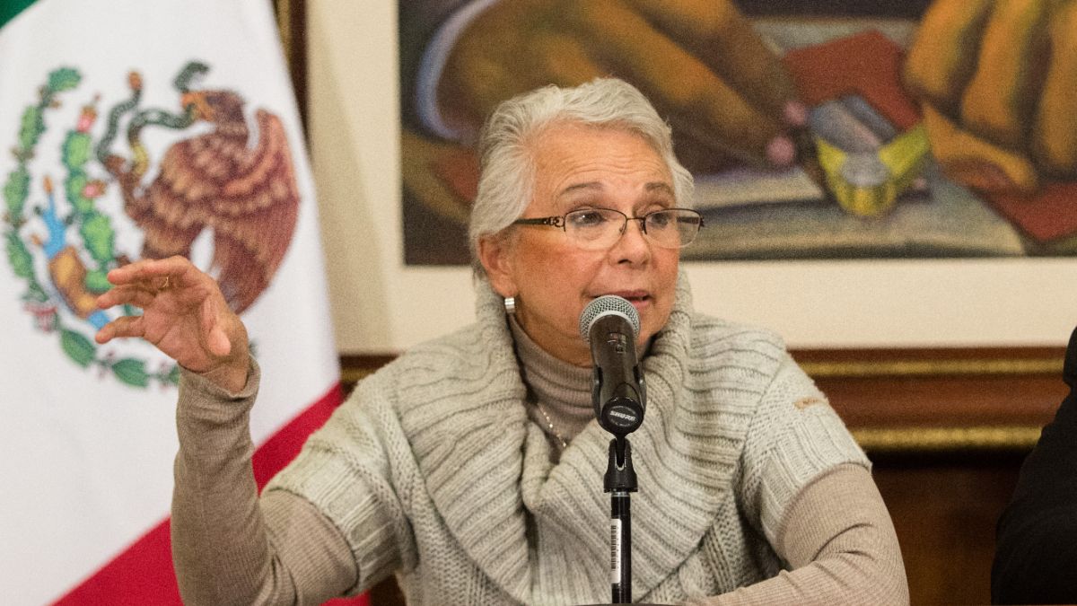 Foto: Olga Sánchez Cordero, secretaria de Gobernación. Cuartoscuro