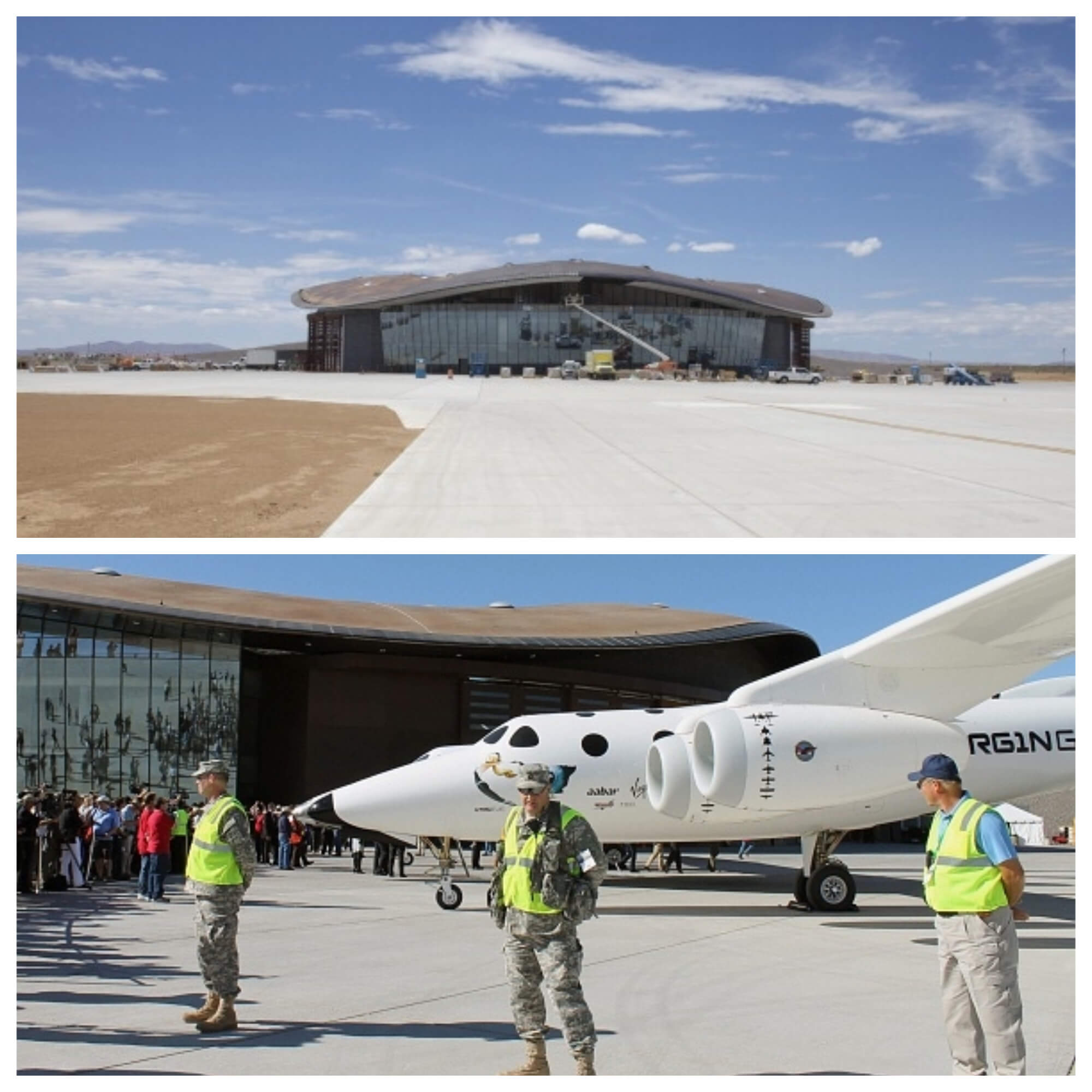 Foto: El magnate británico, Richard Branson inauguró en Nuevo México, EEUU, el ‘Spaceport America’. Getty Images