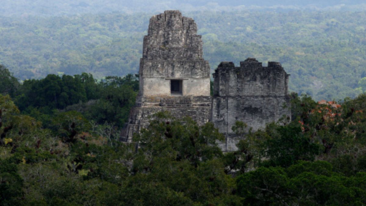 Foto: Ruinas mayas en la selva de Guatemala. Getty Images