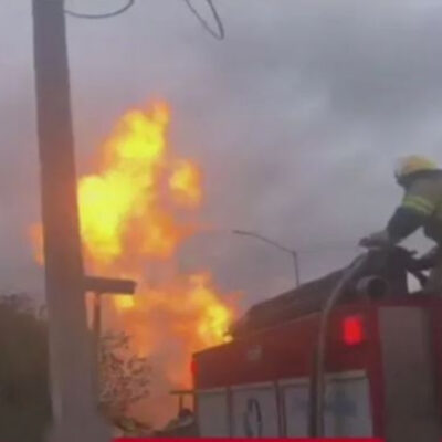 Desalojan población por fuga en gasoducto en Reynosa, Tamaulipas
