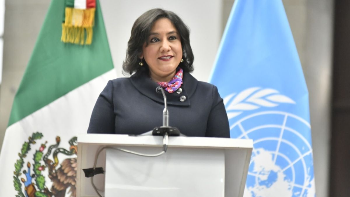 Irma Eréndira Sandoval, secretaria de la Función Pública.