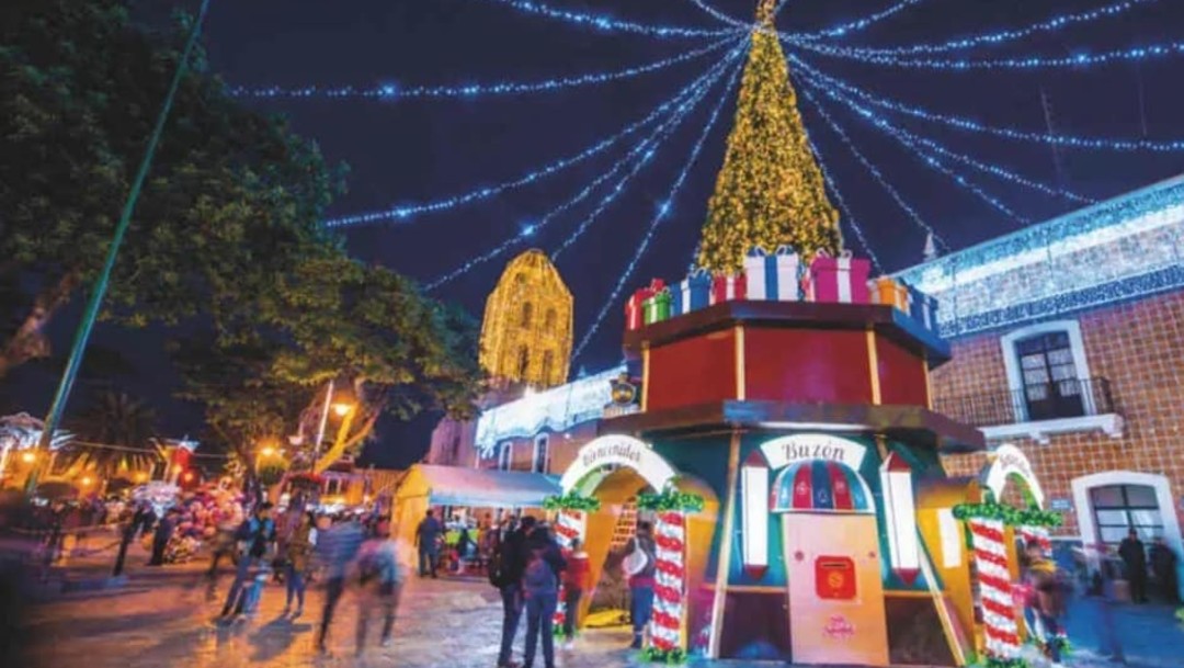La Navidad llega a Atlixco, Puebla, con la Villa Iluminada