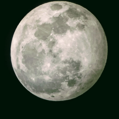 Así se vio la última luna llena de la década (Fotos)