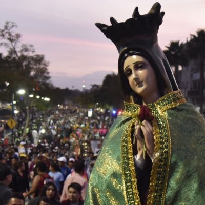VIDEO: Peregrinos celebran las Mañanitas a la Virgen de Guadalupe