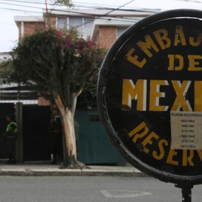 SRE: México no planea nombrar personas ‘non gratas' a funcionarios bolivianos