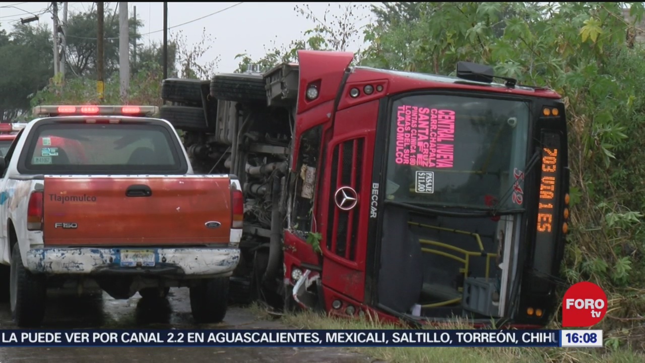 FOTO: 21 diciembre 2019, mas de 20 heridos tras accidente en tlajomulco de zuniga