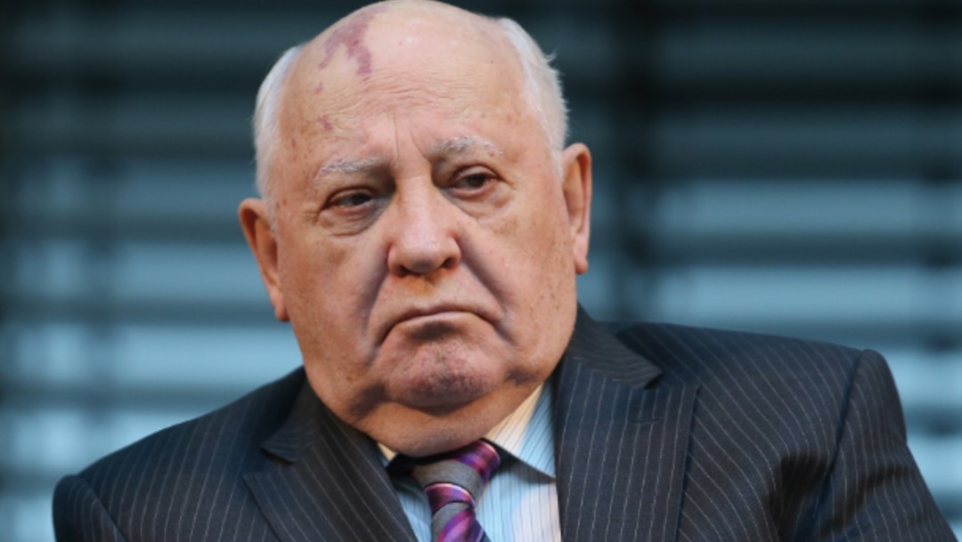 Fotografía del último dirigente de la Unión Soviética, Mijaíl Gorbachov, 8 Noviembre 2014