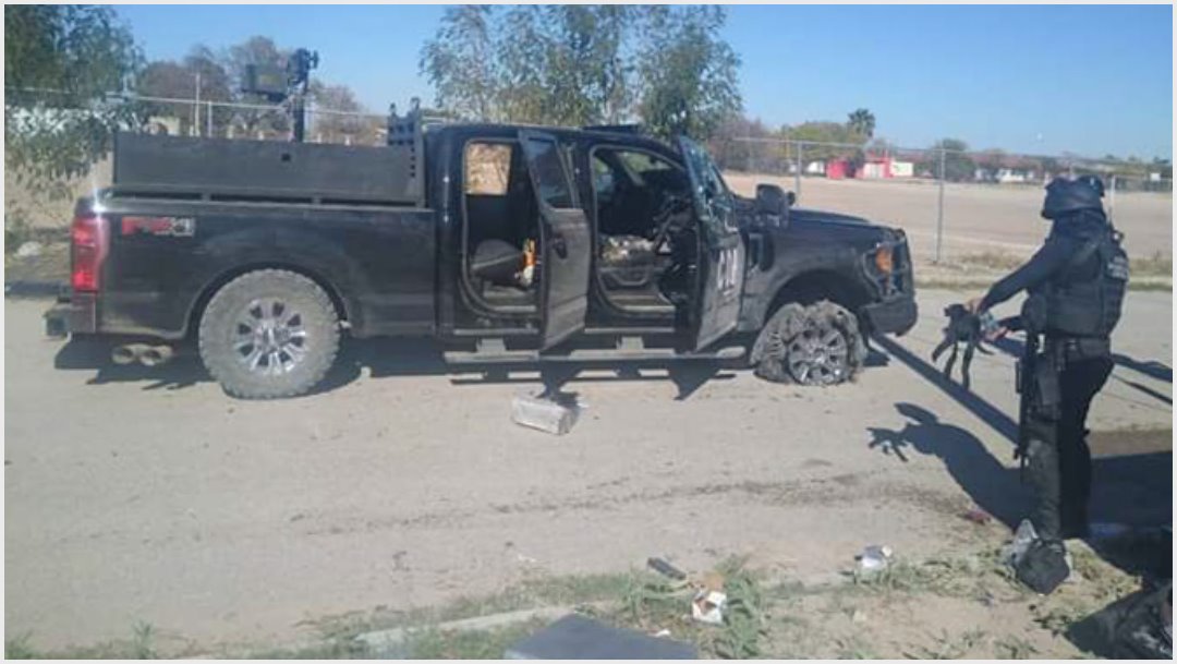 Foto: Siete civiles armados fueron abatidos este domigo en los límites con Nuevo León, 1 de diciembre de 2019 (ESPECIAL /CUARTOSCURO.COM)