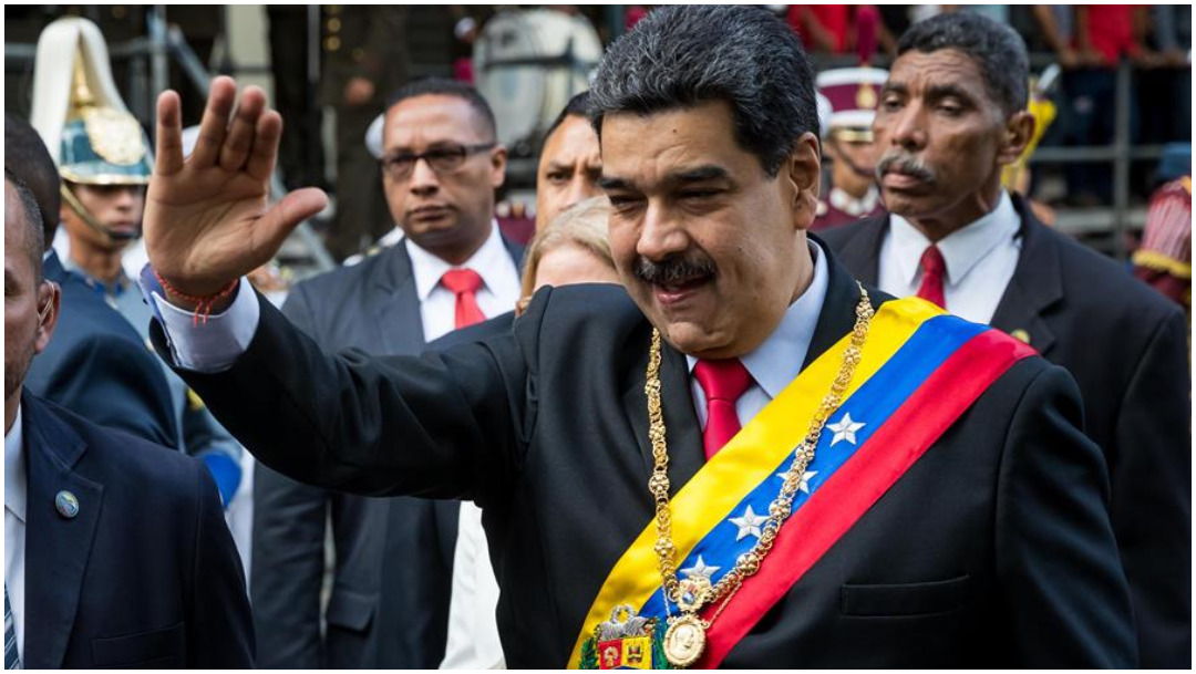 Imagen: Nicolás Maduro anuncia órdenes de aprehensión contra gente vinculada a Guaidó, 15 de diciembre de 2019 (EFE)