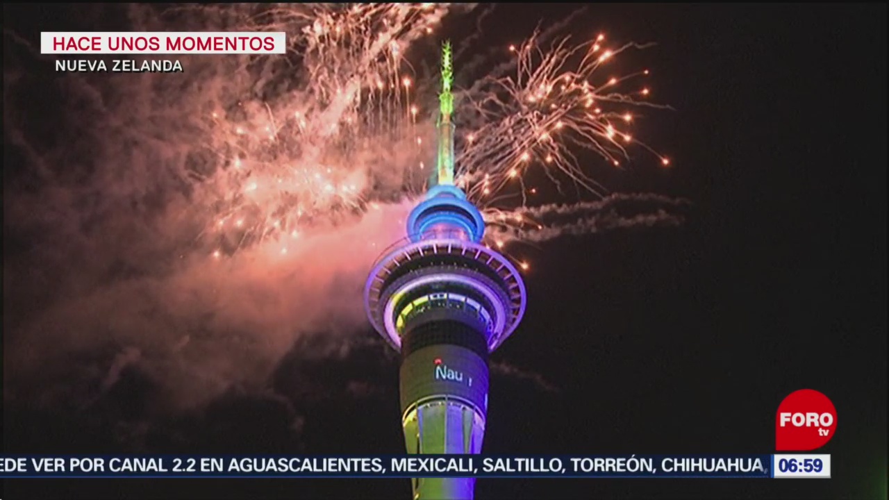 Foto: nueva zelanda entre los primeros paises que festeja ano nuevo