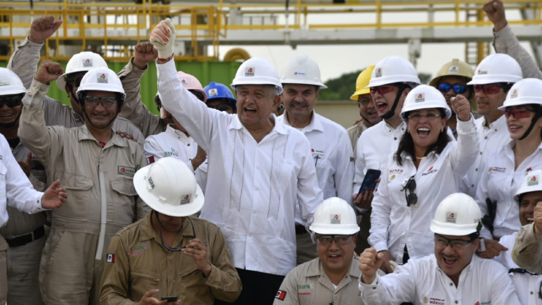 Pemex encuentra yacimiento petrolero gigante en Tabasco, el 06 de diciembre de 2019