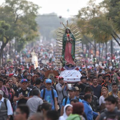 Más 10 millones de peregrinos visitaron la Basílica de Guadalupe, confirma Sheinbaum