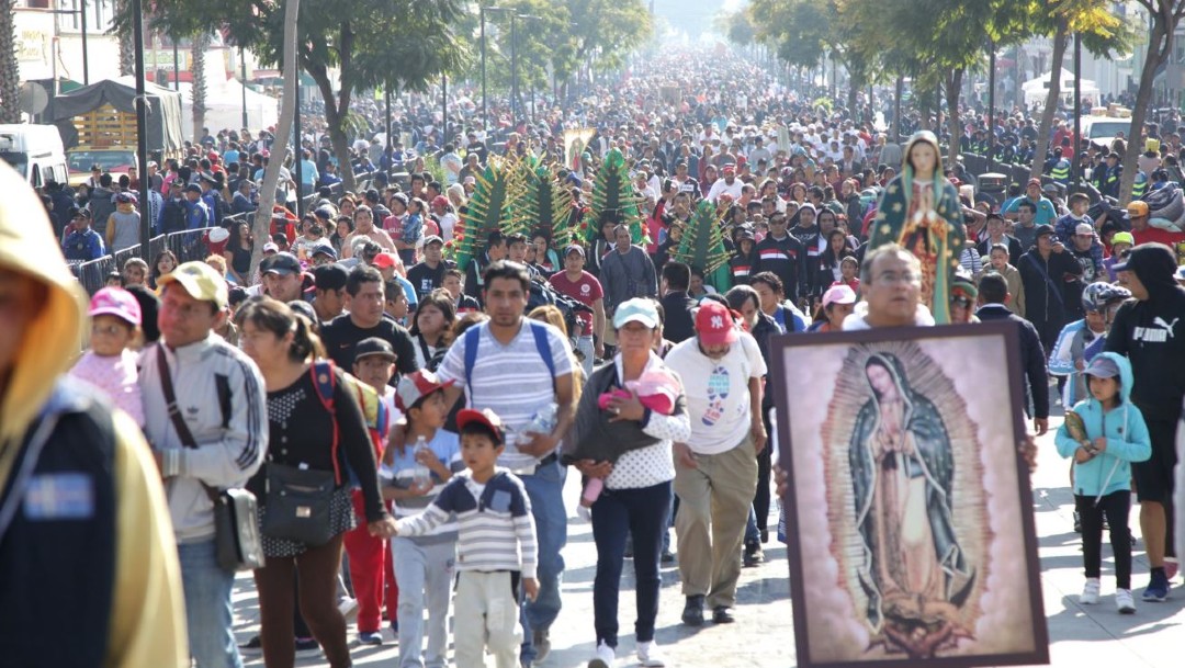 Foto: Llegan peregrinos de todo el país, incluso del extranjero, a la Basílica de Guadalupe, 11 diciembre 2019