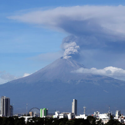 Video: Así fue la explosión en el Popocatépetl que ocurrió esta Navidad