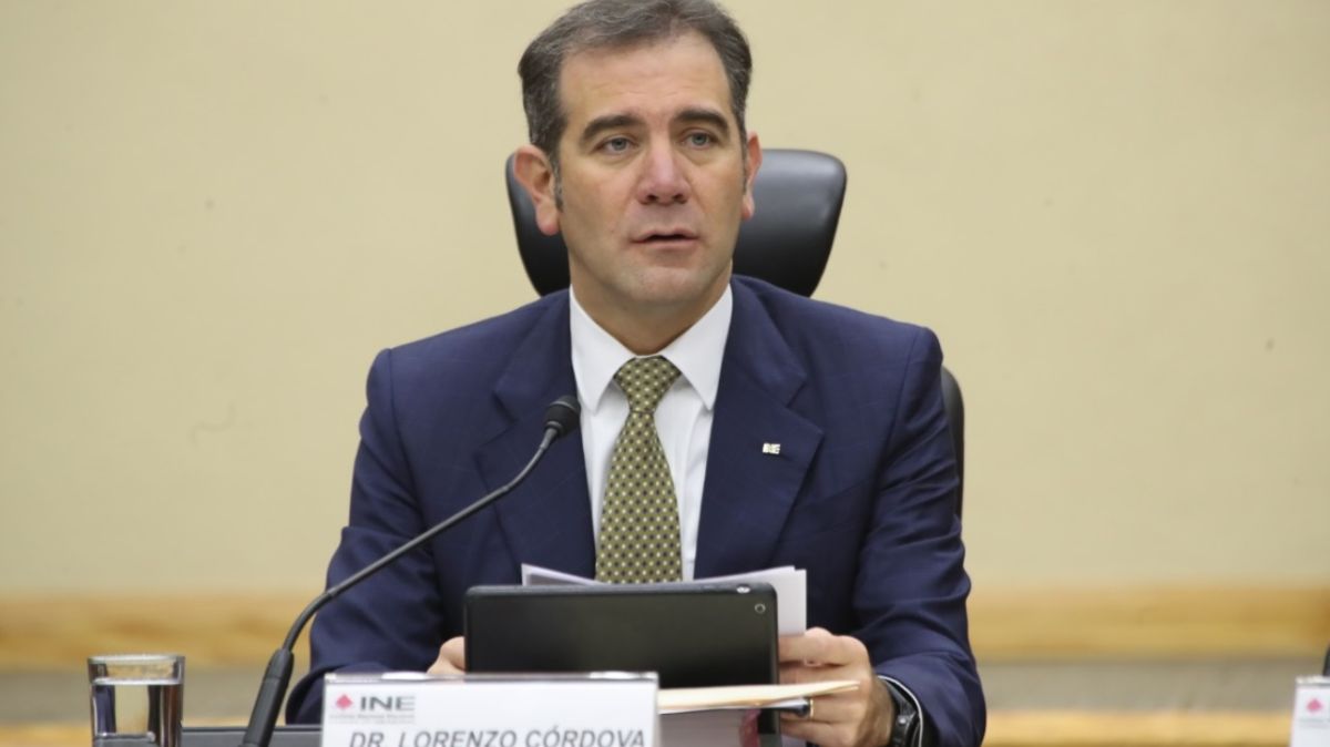 Lorenzo Córdova. consejero presidente del INE.