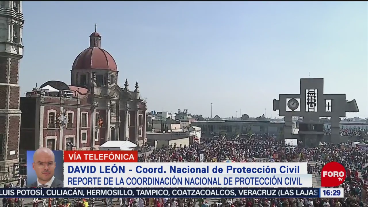 FOTO: Protección Civil Detalla Operativo Basílica Guadalupe