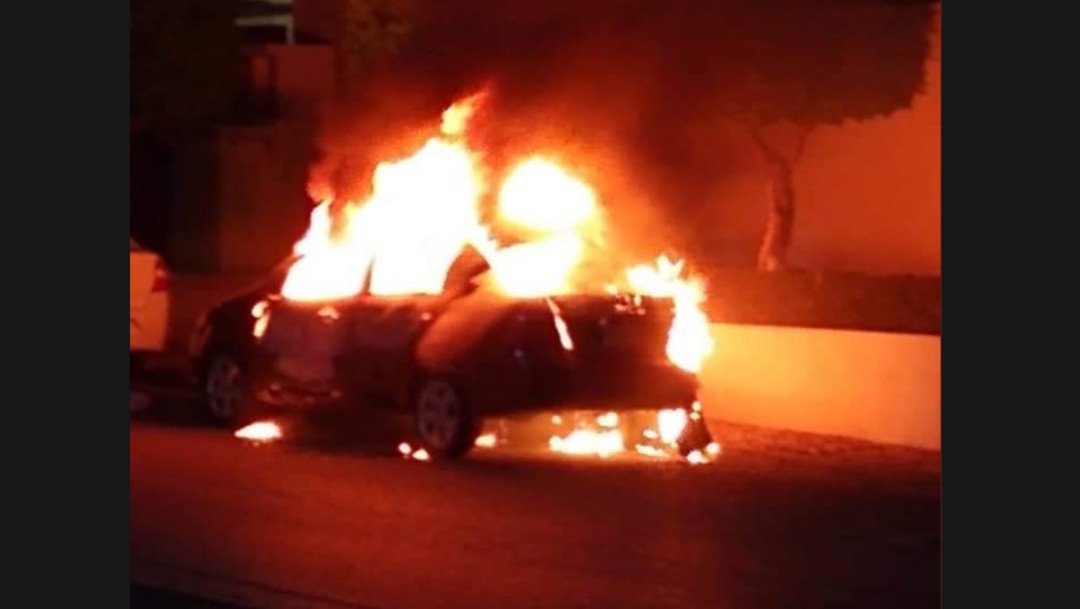 Fotos: Queman autos en Villahermosa tras detención de líder de cártel