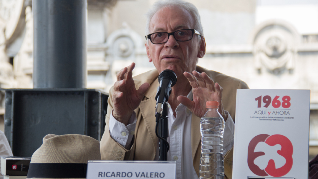 Fotografía que muestra a Ricardo Valero, exembajador de México en Argentina