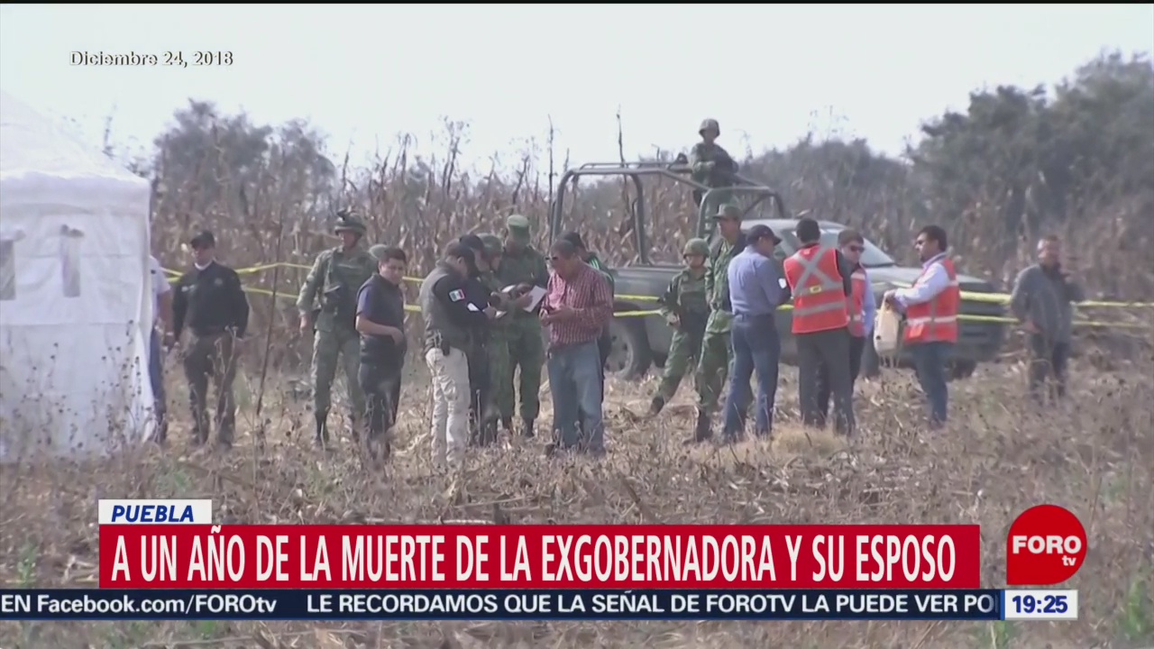 Foto: Un Año Tragedia Gobernadora Puebla Moreno Valle 24 Diciembre 2019