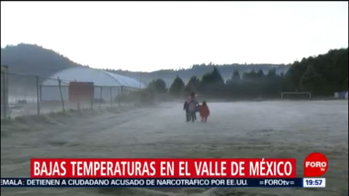 Foto: Bajas Temperaturas Mantienen Valle De México 23 Diciembre 2019