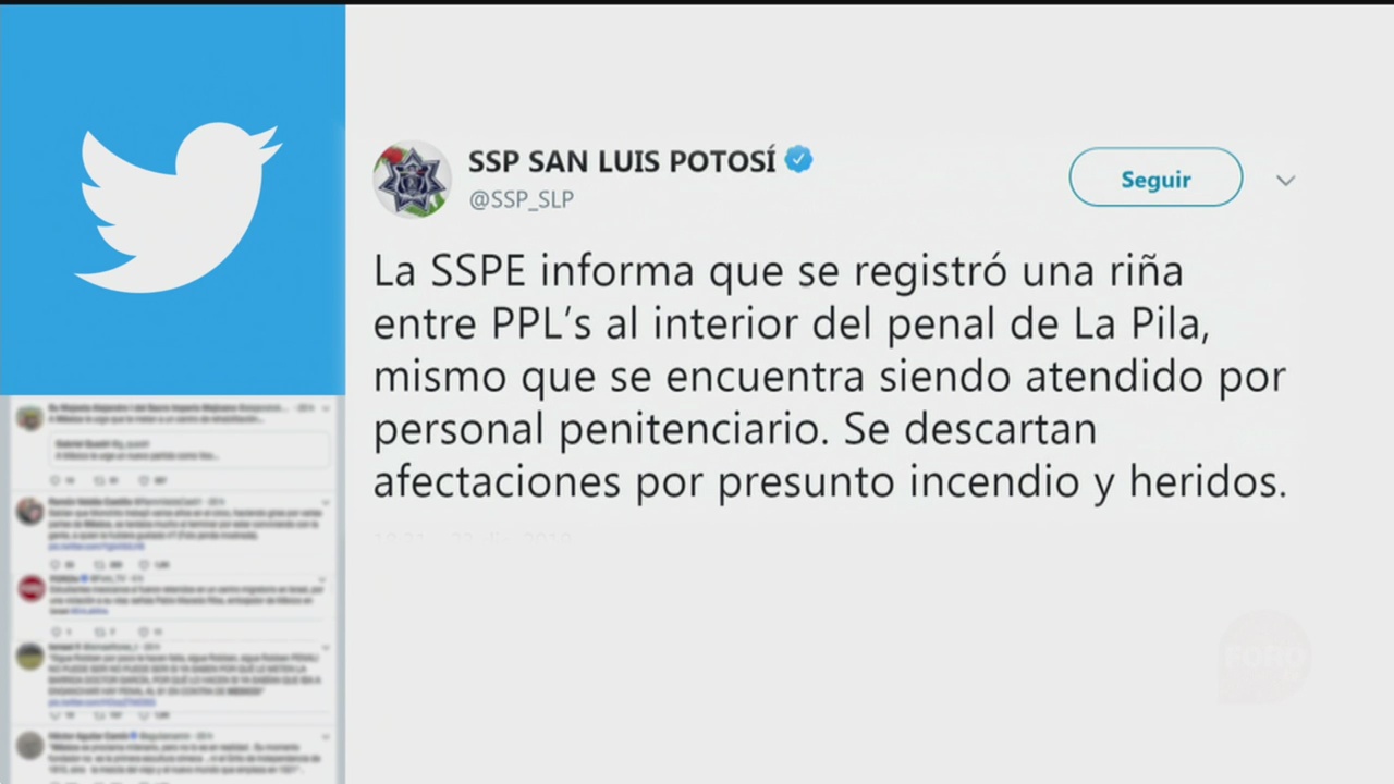 Foto: Riña Penal La Pila Slp 23 Diciembre 2019