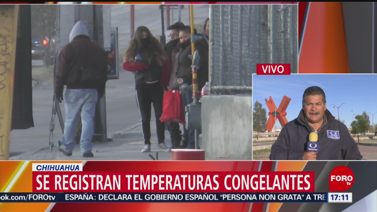 FOTO: 31 diciembre 2019, se registran temperaturas congelantes en chihuahua