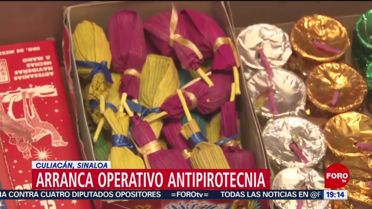 Foto: Sinaloa Implementa Campaña Antipirotecnia 13 Diciembre 2019