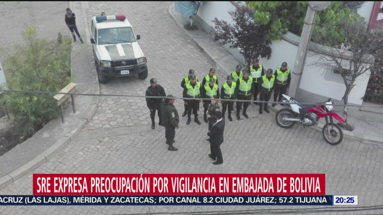 Foto: Sre Expresa Preocupación Exceso Seguridad Embajada Mexicana 23 Diciembre 2019