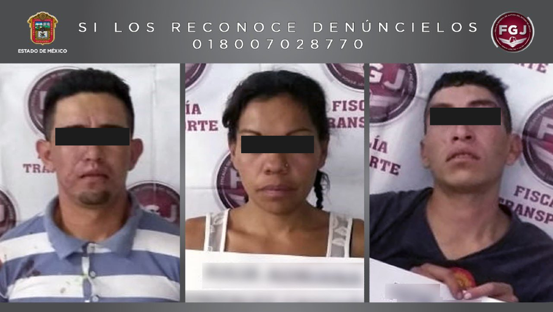 FOTO: Sentencian a tres por robar en transporte público en Ecatepec, el 28 de diciembre de 2019