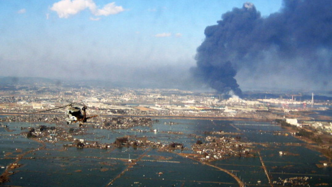 Foto: Vista aérea de los daños ocasionados por terremoto de magnitud 8.9 y tsunami que afectó a Japón, 12 de marzo de 2011