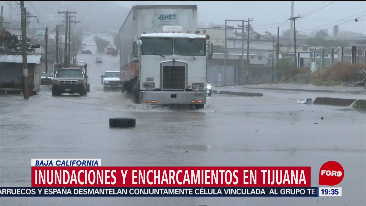 Foto: Tijuana Bajo Agua Fuertes Lluvias 4 Diciembre 2019