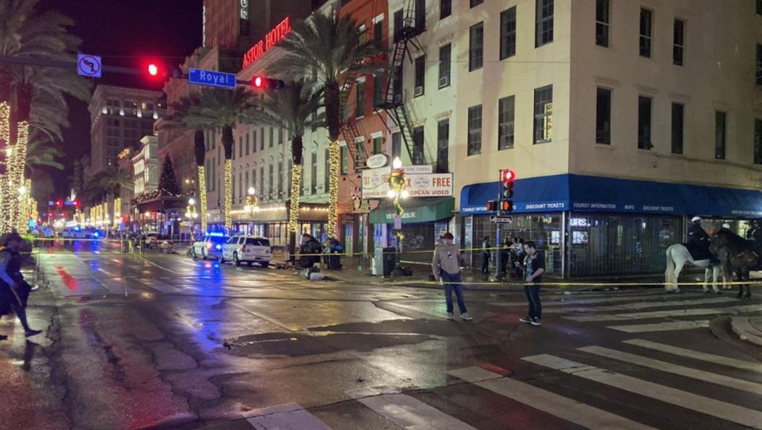 Foto: Diez personas resultaron lesionadas tras un tiroteo esta madrugada en un barrio de Nueva Orleans, 1 diciembre 2019