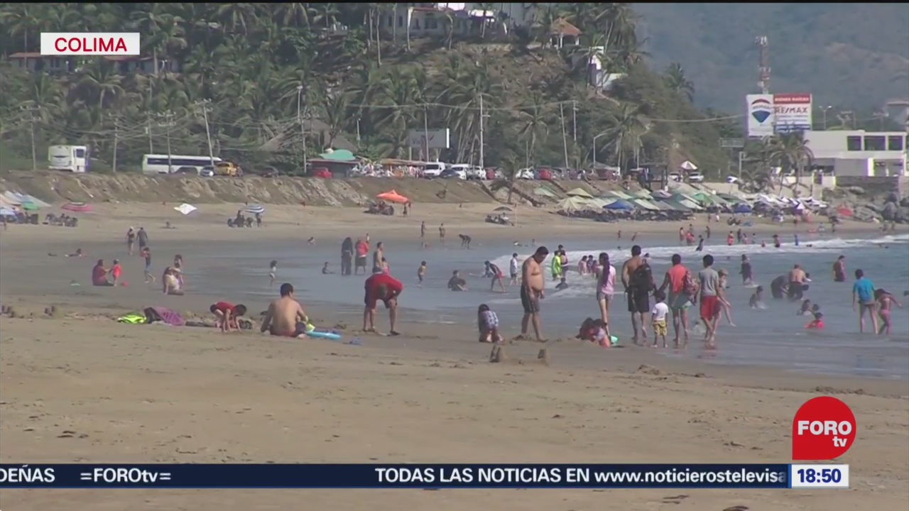 Foto: Turistas Celebrarán Navidad Playas Colima 24 Diciembre 2019