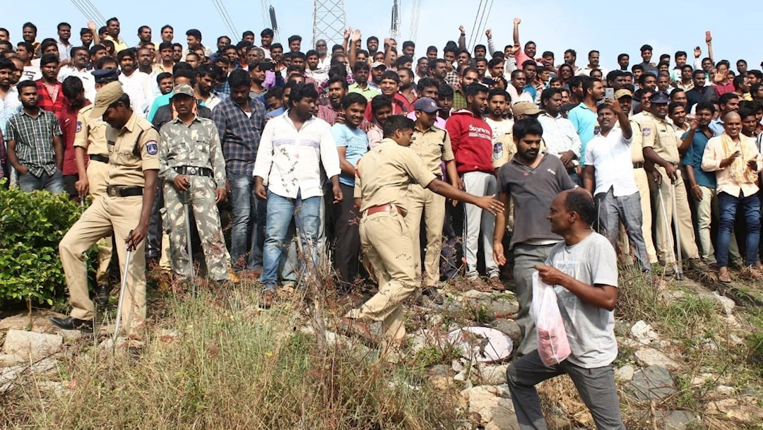 Foto: Policía mata a 4 presuntos violadores en India, 6 diciembre 2019