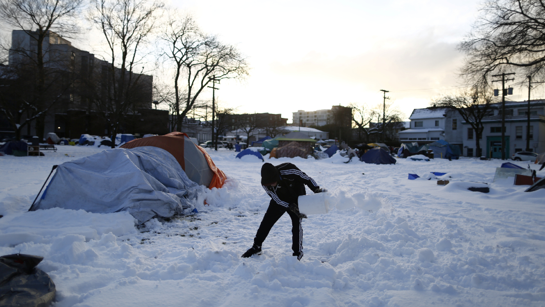 Personas sin hogar han sido los más afectados en Vancouver